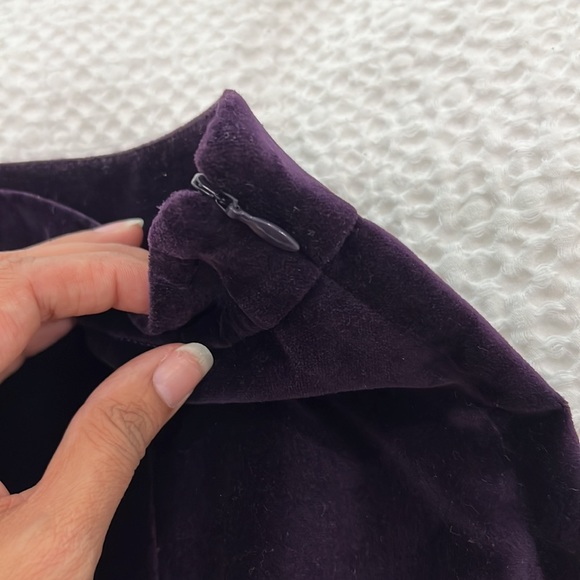 Jigsaw - Purple mini skirt - Picture 4 of 6